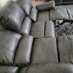 3 Seater is POWER Recliner, and Two Seater is MANUAL Recliner 