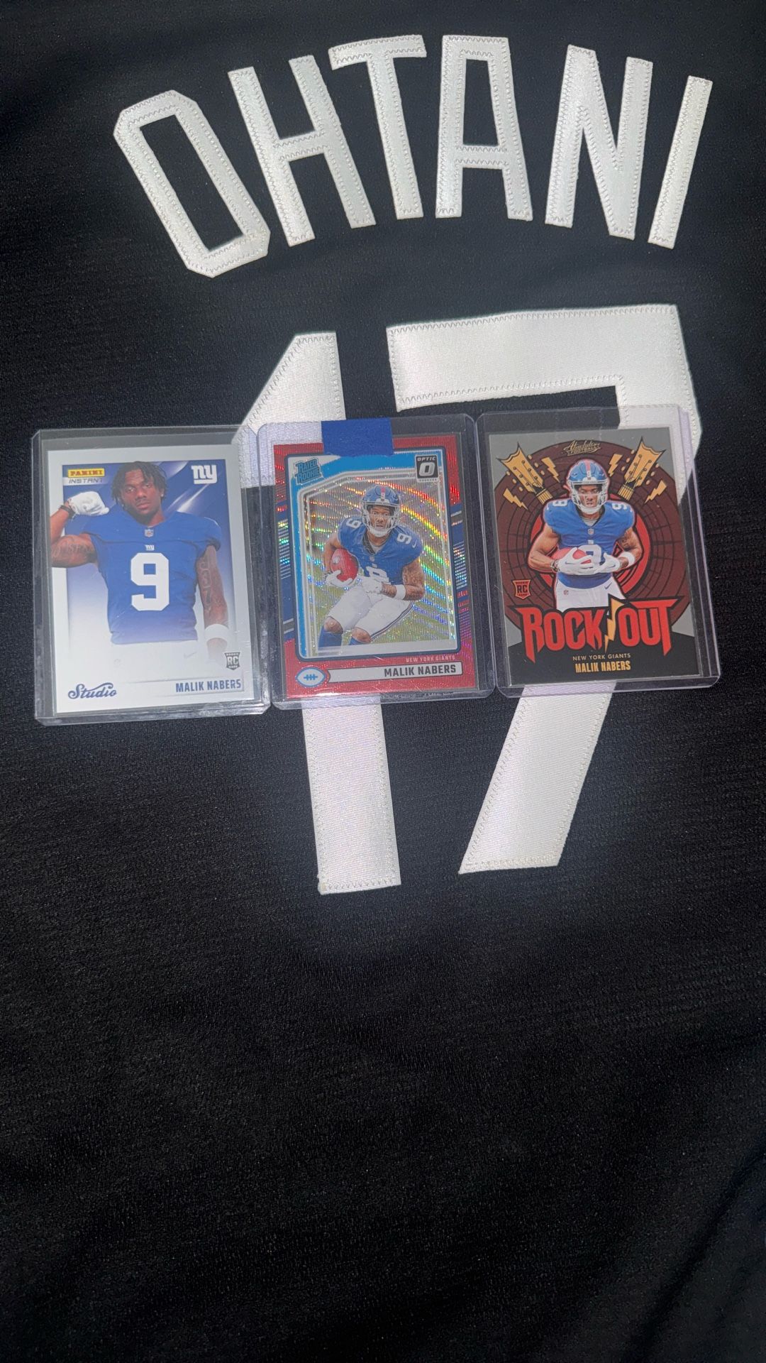 2024 NFL Panini Malik Nabers Insert/Parallel RC Lot