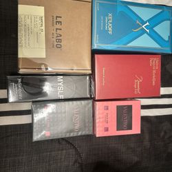 Unopened colognes