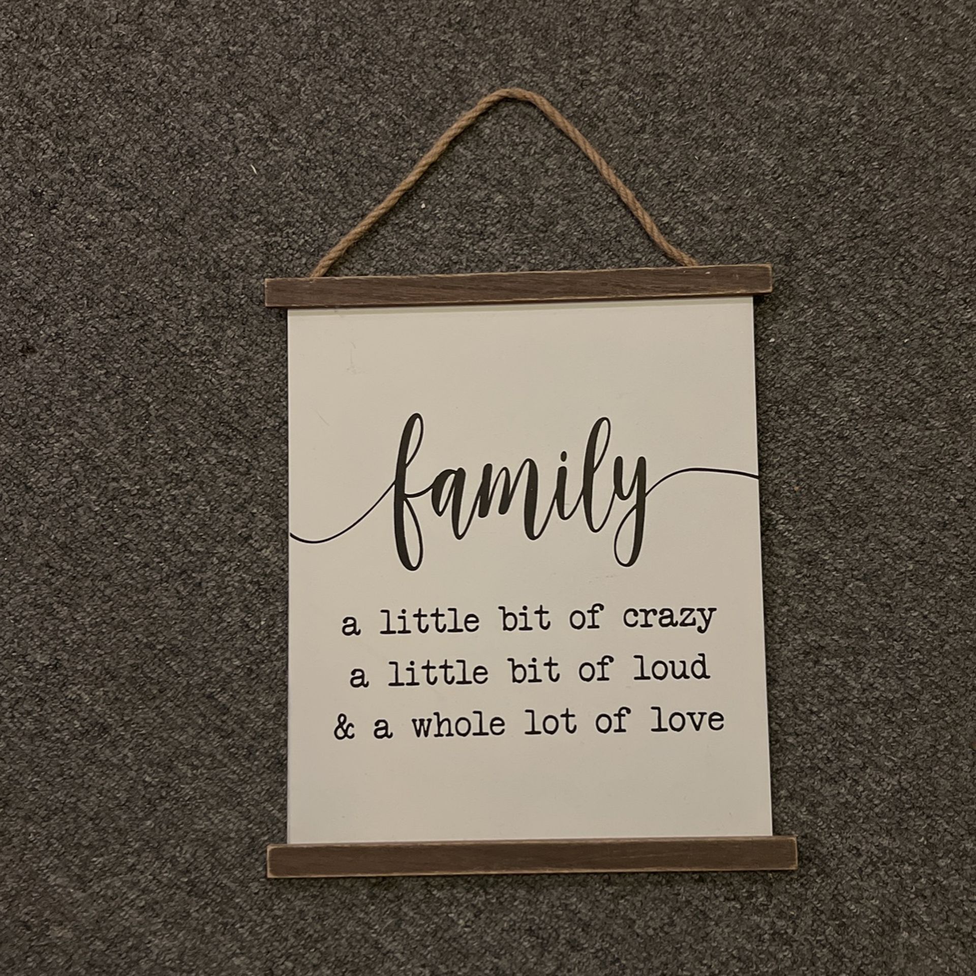 Decorative Family Sign