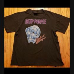Vintage Deep Purple 1984 Authentic Concert Shirt