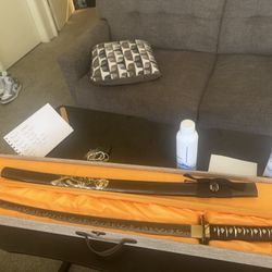 Real Sword And Case