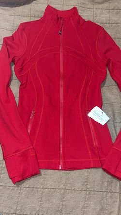 Lululemon Define Jacket Red Full Zip
