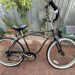 Black Schwinn Cruiser 