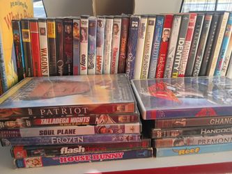 DVDs & Video games $1 each