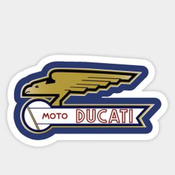 5” Moto Ducati Sticker Racing Motorcycle Decal