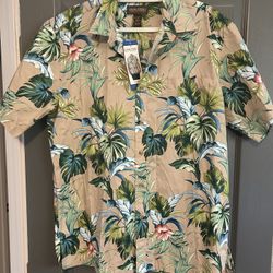New Cooke Street Men’s Hawaiian Shirt Size Large 
