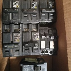 Square D, Crouse-Hinds, Murray Breakers