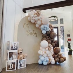 Baby Balloons - Decorations - Happy Birthday 