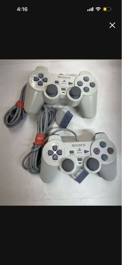 Sony PSone DualShock Controllers – Lot of 2