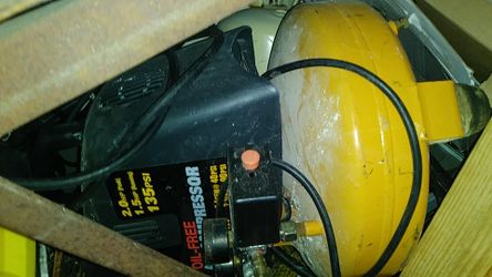 Bosh air compressor works good are trade for equal value