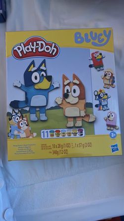 Bluey And Bingo Play Doh