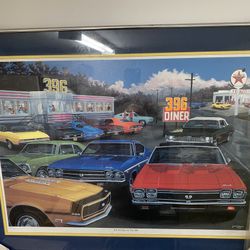 Dave Snyder Poster Chevrolet 396 Diner