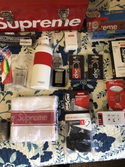 Supreme accessory lot for sale all brand new