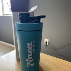 New Anea Protein Stainless Steel Shaker Bottle 
