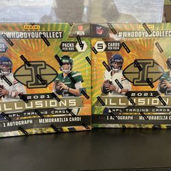 2021 NFL Illusions Football Mega Box