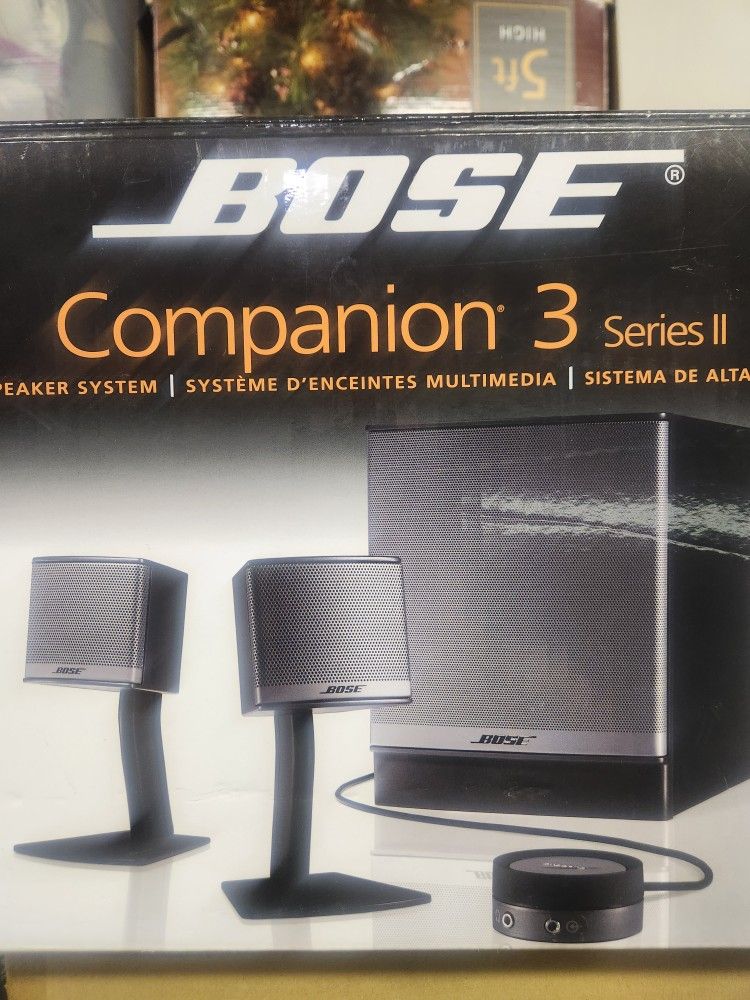 BOSE Companion 2 Series III Multimedia Speaker System