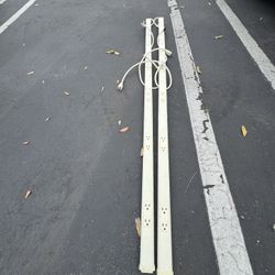 Wiremold Plugmold 5 ft. 9-Outlet Hardwire Power Strip with Tamper Resistant Receptacles