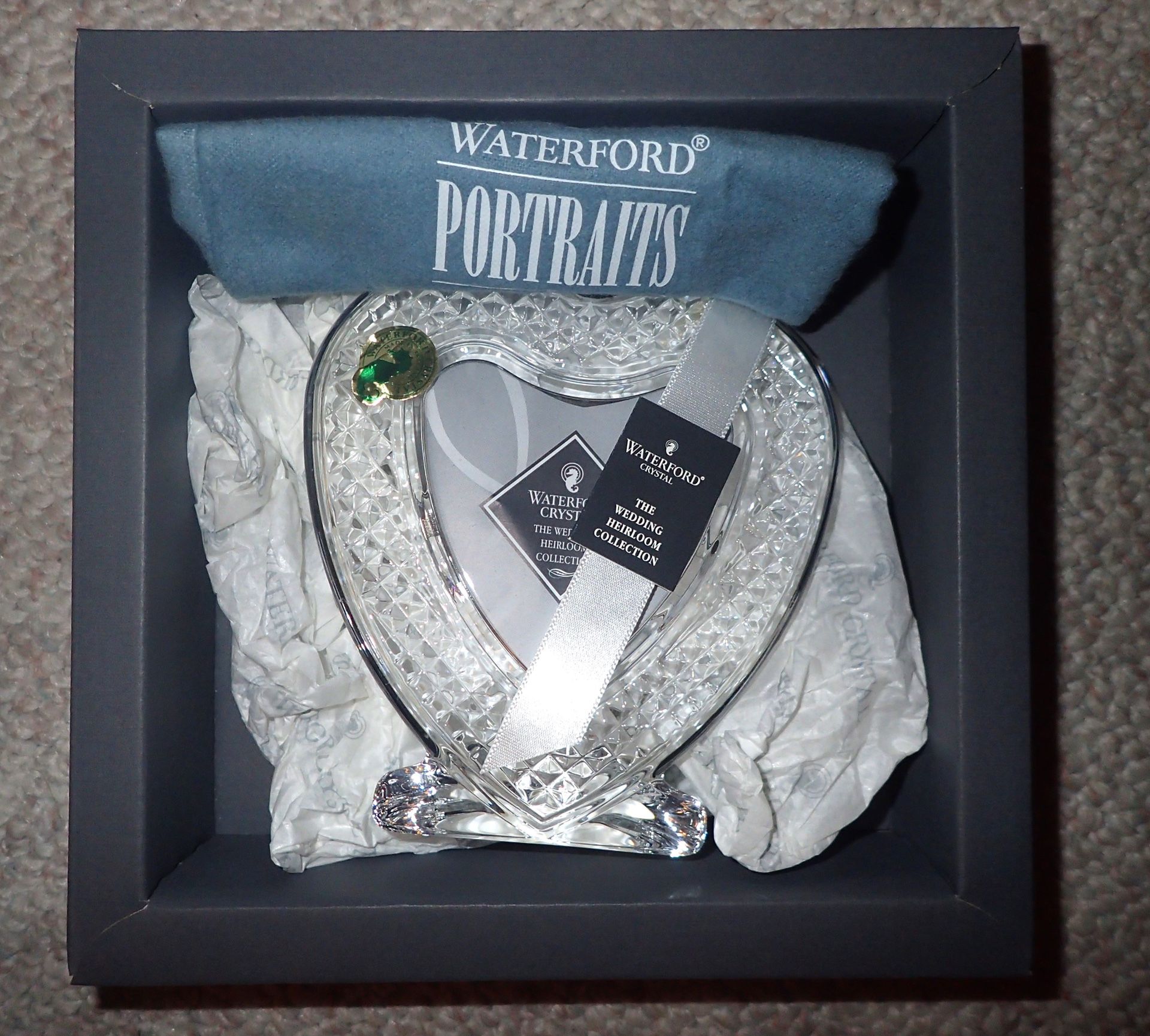 Waterford Crystal Heirloom Photo Holder