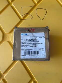Eaton C25DNF340B Definite Purpose Contactor