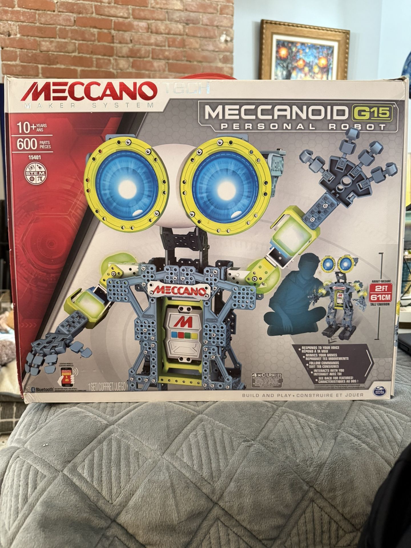 Meccano Tech Meccanoid G15 Personal Robot