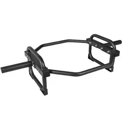 Trap bar with weights