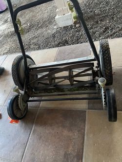 Manual Reel Push Lawn Mower