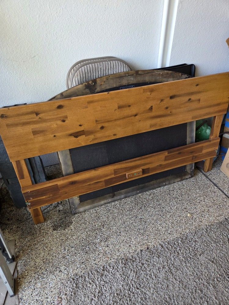 Queen Sized Headboard And Bed Frame