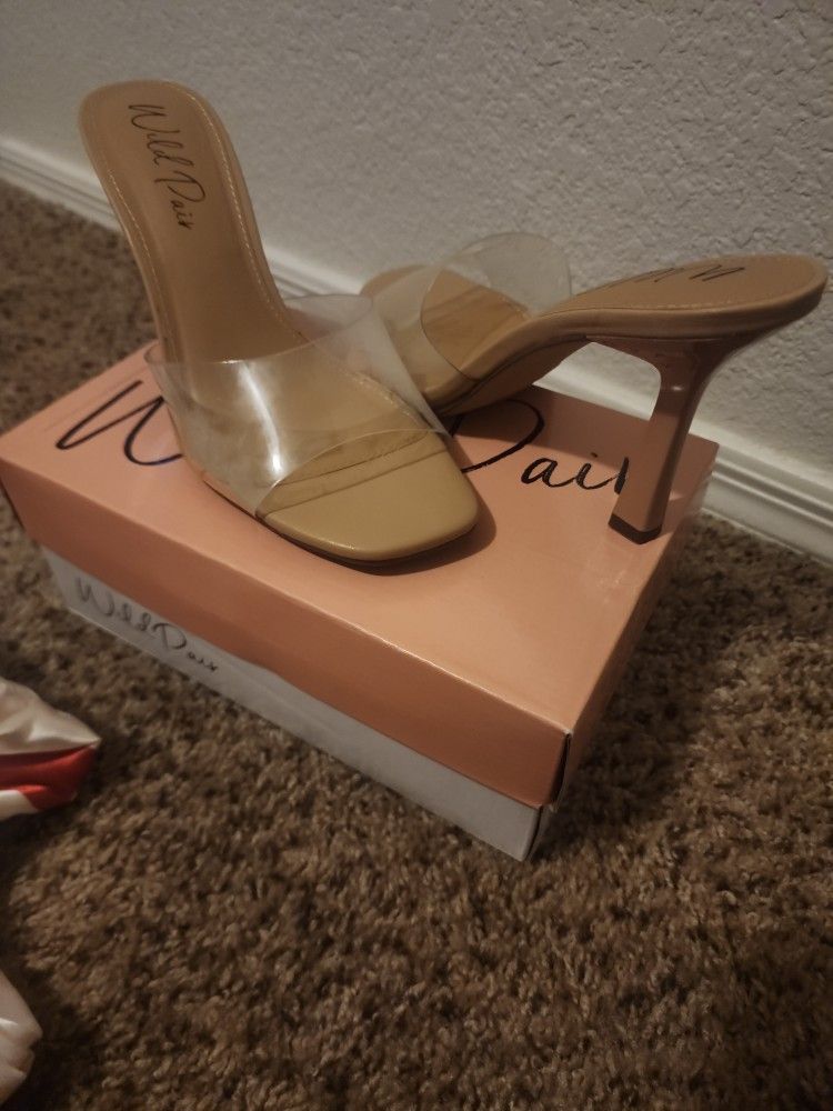 Clear Heels