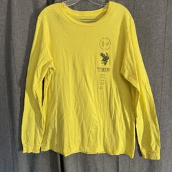 Twenty one pilots Bandito tour 2018 yellow long sleeve Shirt concert merch Large