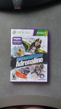 XBox 360 Motion sports Adrenaline (Kinect)