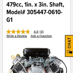 16 HP Briggs/Stratton Twin Valve Motor