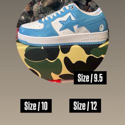 Bapesta Shoes 9.5