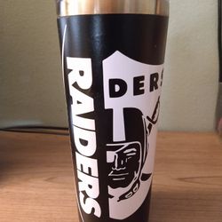 Raiders Custom Tumbler