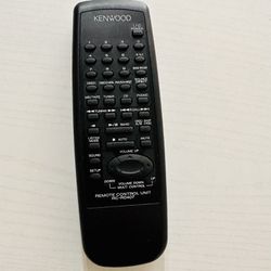 Kenwood Remote Control RC R0407 Original Unit Audio Black