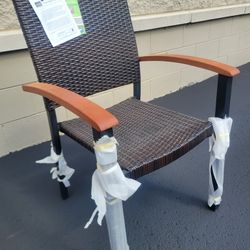 Rattan Style Dining Chairs