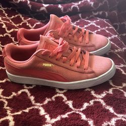Pink Puma Shoes 