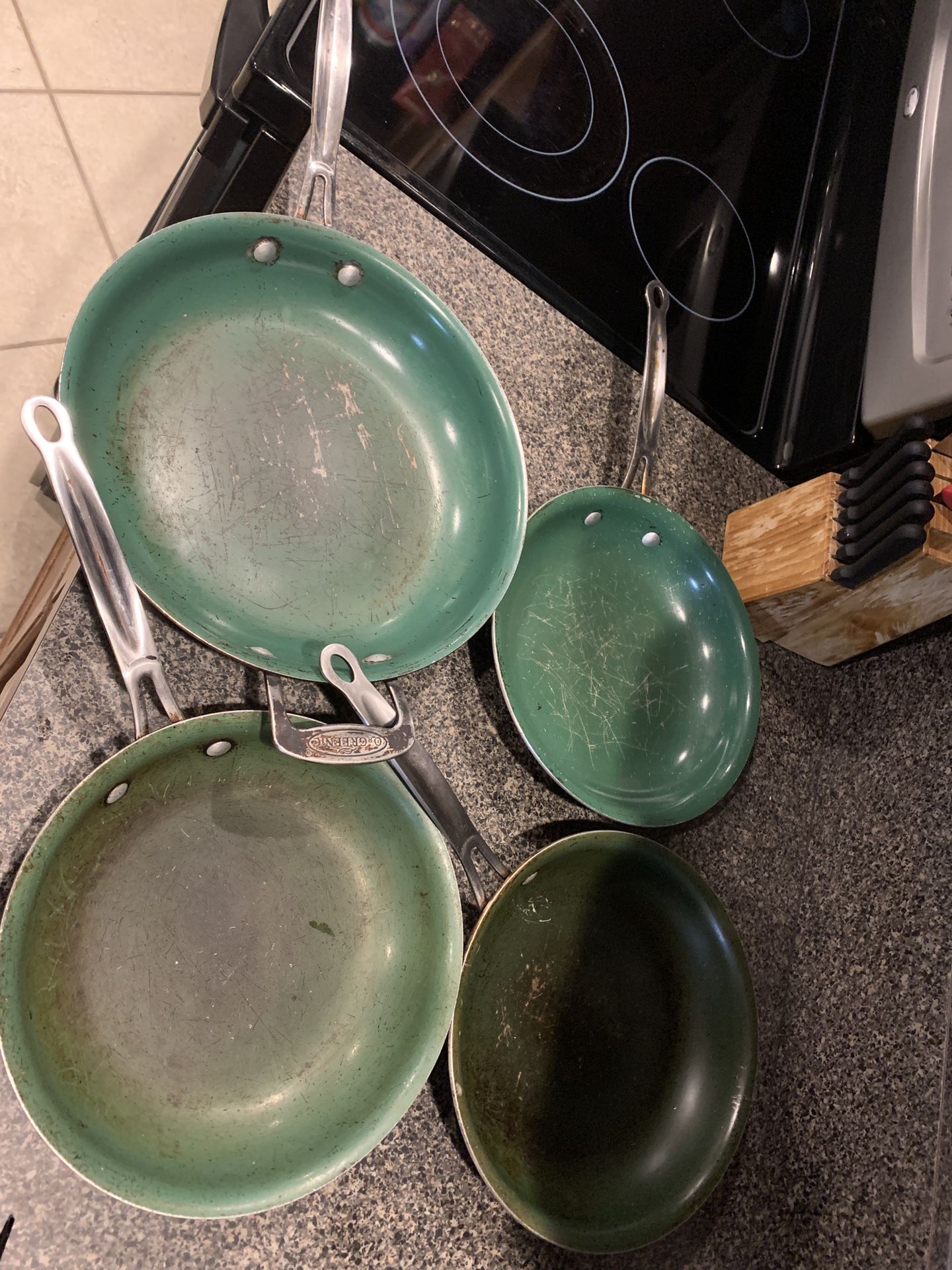 Free used metal pans