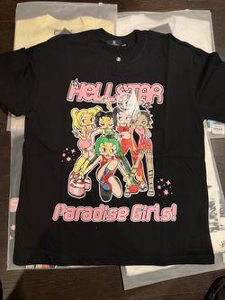 Hellstar Paradise Girls Black Graphic T-Shirt