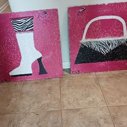 Handmade Wall Art.  Great Decoration For Girls 