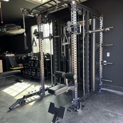 PRO Series Rack🔹All In One Home Gym🔹Dual Cable Machine🔹Smith Machine🔹Squat Rack