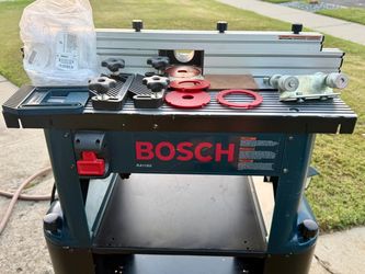 Bosch RA1180 Benchtop Router Table with Accessories and Stand  (W. El Cajon)