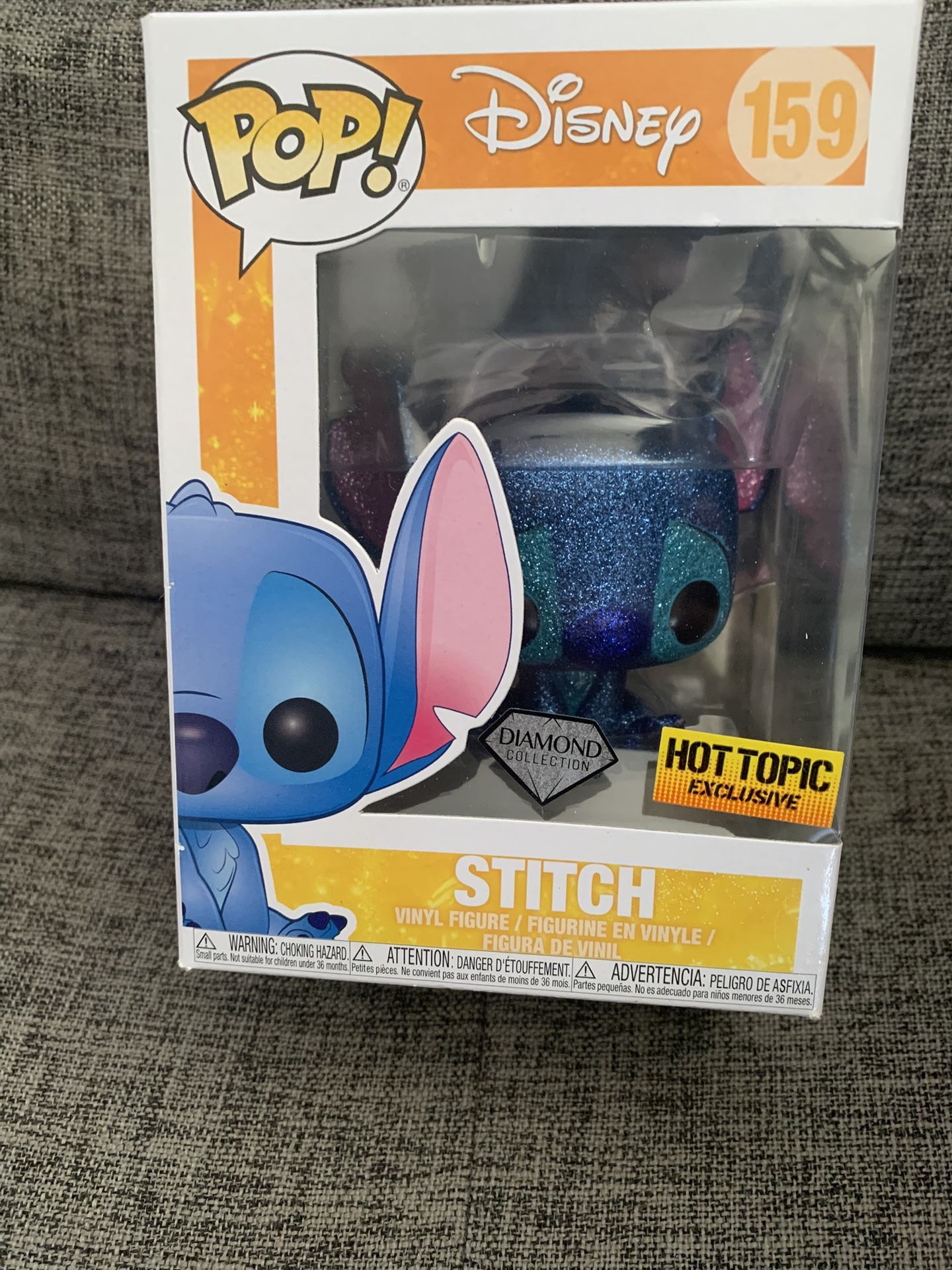 Funko Pop!: Disney - Stitch (Diamond Collection) Hot Topic (Exclusive) #159
