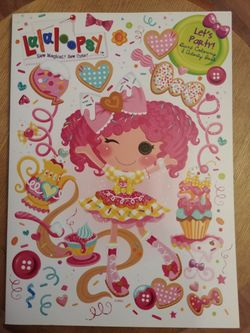 New Lalaloopsy Coloring And Activity Book
