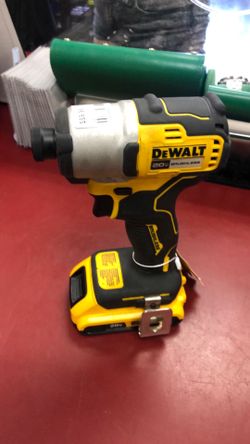 1003 Dewalt DCF840 20v Lithium Ion 1/4” Hex Impact Driver W/ 2.0ah Battery 582688