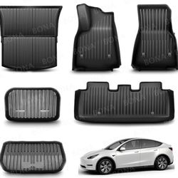 Tesla Model Y Floor Truck Front And Rear Full Set
