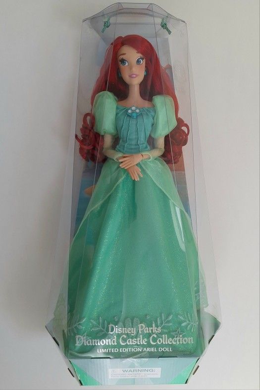 Disney Little Mermaid Ariel 30th Anniversary Diamond Castle Parks