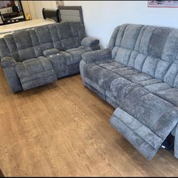 $1100 special now —> reclining living room set sale