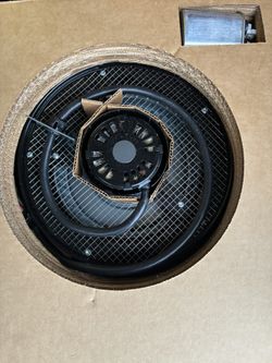 Genuine OEM Whirlpool range, stove, and oven downdraft vent fan motor and blower assembly