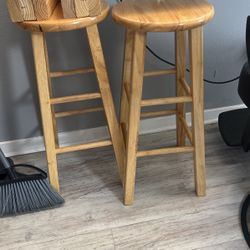 Wood Stools 